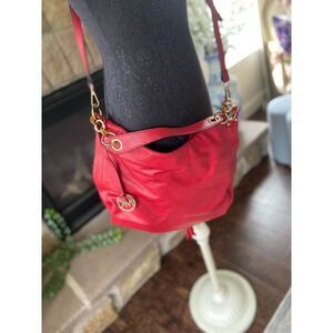 Michael Kors Red HOBO bag
